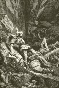 Rolando a Roncisvalle da Alphonse Marie de Neuville