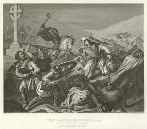 La battaglia di Tours, 732 d.C.