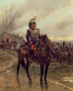 Gli ussari da Alphonse Marie de Neuville