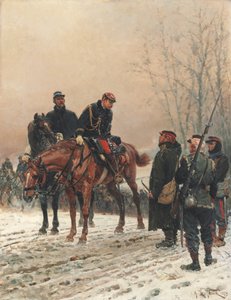 Il saluto da Alphonse Marie de Neuville