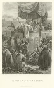 La predicazione della Seconda Crociata da Alphonse Marie de Neuville