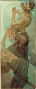 Stella della sera da Alphonse Mucha