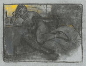 Assenzio (Studio di una donna) da Alphonse Mucha