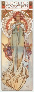 Illustrazione pubblicitaria di Alphonse Mucha che rappresenta l