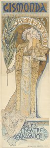 Gismonda, 1894-95 da Alphonse Mucha