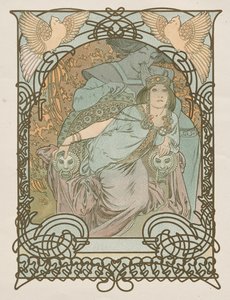 Ilsee, Principessa di Tripoli da Alphonse Mucha
