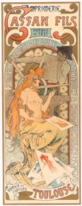 Tipografia Cassan Fils da Alphonse Mucha