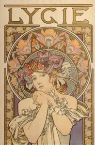 Lygie – Riproduzione delle opere decorative di Mucha