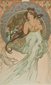Musica dalle Arti da Alphonse Mucha