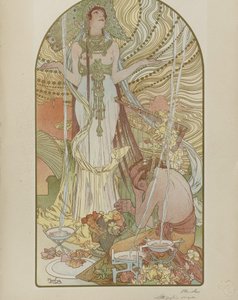 Salammbô da Alphonse Mucha