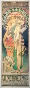 Sarah Bernhardt - La Samaritana da Alphonse Mucha