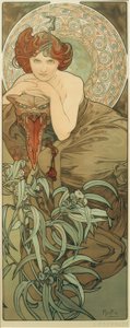 Smeraldo da Alphonse Mucha