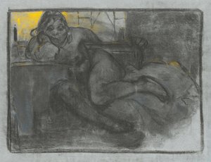 Il bevitore di assenzio, 1900-1905 da Alphonse Mucha