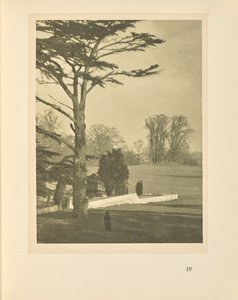 Il bordo del giardino da Alvin Langdon Coburn