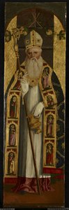 Un santo vescovo, fine XV secolo