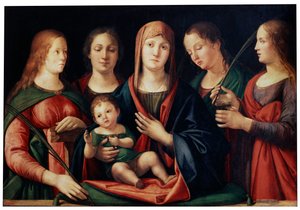 Madonna col Bambino con Maria Maddalena, Santa Caterina e due Santi, 1504