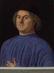 Ritratto di un uomo, 1497 da Alvise Vivarini
