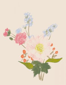 Morbido bouquet floreale da Alyssa Hamilton