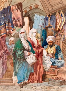 Il bazar della seta da Amadeo Preziosi