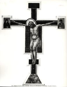 La Crocifissione da Ambrogio Bondone (school of) Giotto