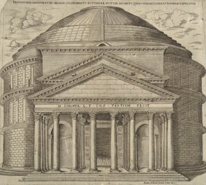 Pantheon Romano ora Mariae Cognomento da Ambrogio Brambilla