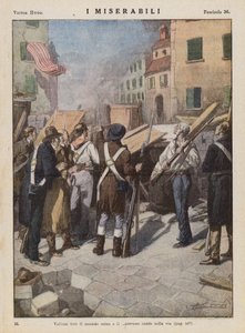 Illustrazione per Les Miserables di Victor Hugo