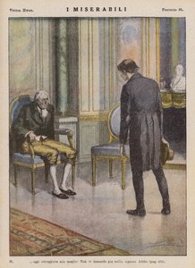 Illustrazione per Les Miserables di Victor Hugo da Ambrogio Lombardi
