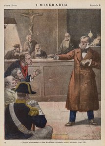 Illustrazione per I Miserabili di Victor Hugo da Ambrogio Lombardi