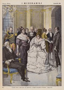 Illustrazione per I Miserabili di Victor Hugo da Ambrogio Lombardi