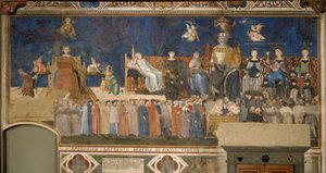 Allegoria del Buon Governo (ciclo di affreschi) da Ambrogio Lorenzetti