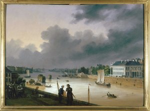Il porto di Nantes di Louis Garneray, ca. 1820