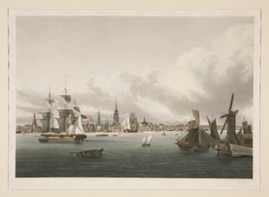 Veduta di Filadelfia da Ambroise Louis Garneray