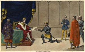 Nel 1327, Carlo IV il Bello (1294-1328) erige la signoria di Borbone in un ducato in favore del nipote di Roberto di Clermont e nipote di San Luigi, Luigi I
