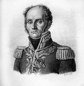 Ritratto del generale Charles-Théodore Beauvais de Préau (incisione di Ambroise Tardieu del 1818) da Ambroise Tardieu