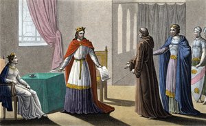 Luigi VII iniziò la seconda crociata su consiglio di San Bernardo di Chiaravalle e nonostante l