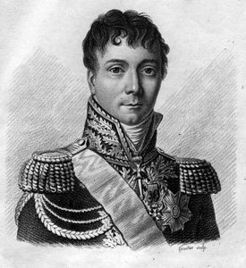 Ritratto di Charles Etienne Gudin de la Sablonniere (1768 -1812) generale francese. In 