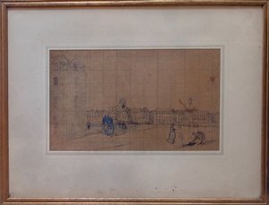 Le Quai de Carenage, Le Pollet, 1928 da Ambrose McEvoy