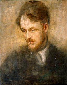 Ritratto di Augustus John da Ambrose McEvoy