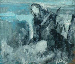 Bozzetto per "I riparatori di reti" (1911-1912) da Ambrose McEvoy