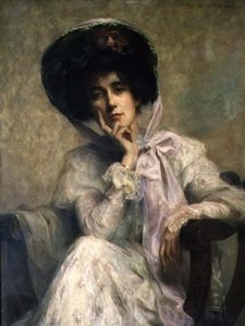 Il cappello edoardiano da Ambrose McEvoy