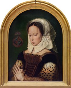 Donna in preghiera da Ambrosius (after) Benson