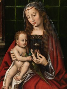 Madonna (dettaglio) da Ambrosius Benson