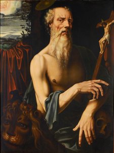 San Girolamo, prima metà del XVI secolo da Ambrosius Benson