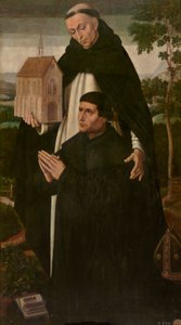San Tommaso e un donatore da Ambrosius Benson