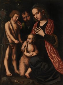 La Sacra Famiglia e San Giovanni Battista