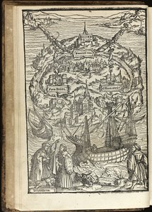 Utopia di Thomas More, 1518 da Ambrosius Holbein
