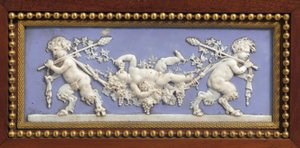 Pannello da una consolle Napoleone III, nello stile di Jacob, di Maison Millet, Parigi, c.1865 da Ambrosius the Elder Bosschaert
