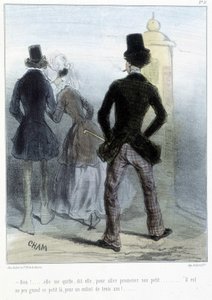 Caricatura - in "Madeleines" di Cham, ca. 1870-1880