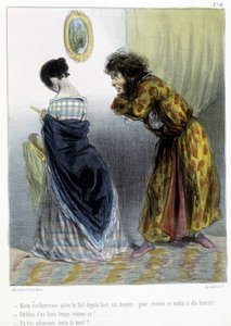 Caricatura - in "Madeleines" di Cham, ca. 1870-1880 da Amédée de Noé