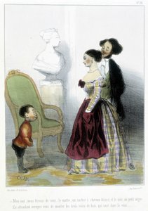 Caricatura - in "Madeleines" di Cham, v.1870-1880